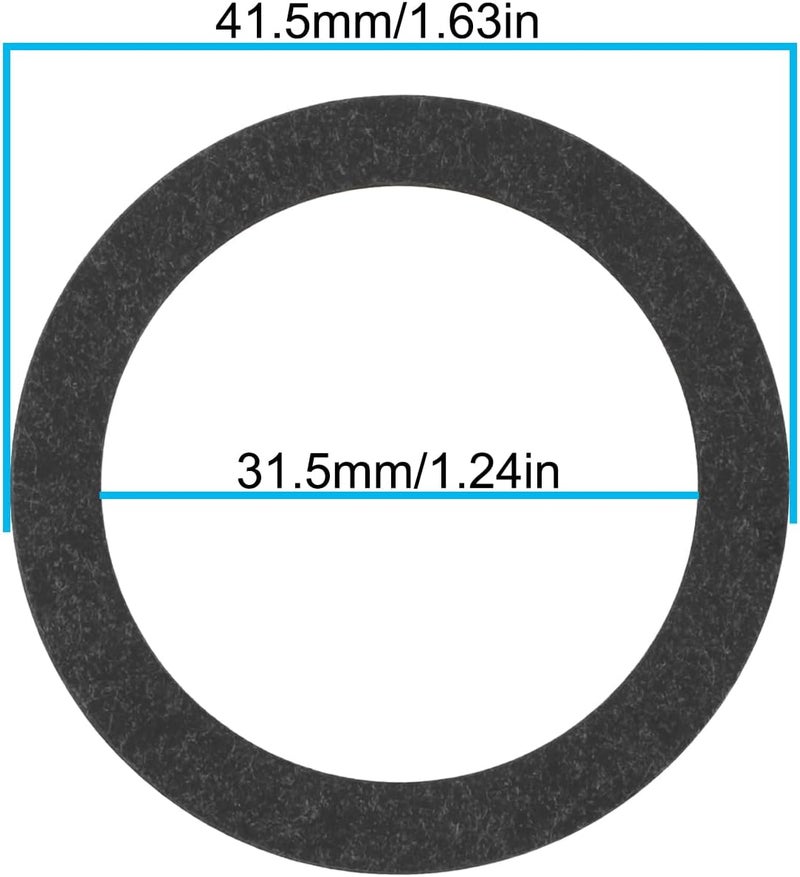 Briny River 2pcs Air Cleaner Gasket Replaces 271139 271139S Compatible with Briggs and Stratton 091000 098000 - Image 4
